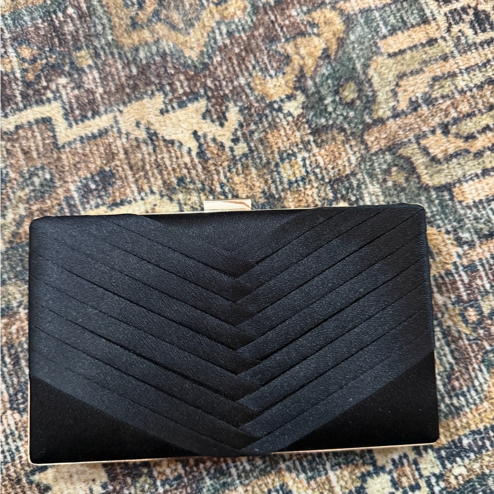 Kate Landry Black Clutch
